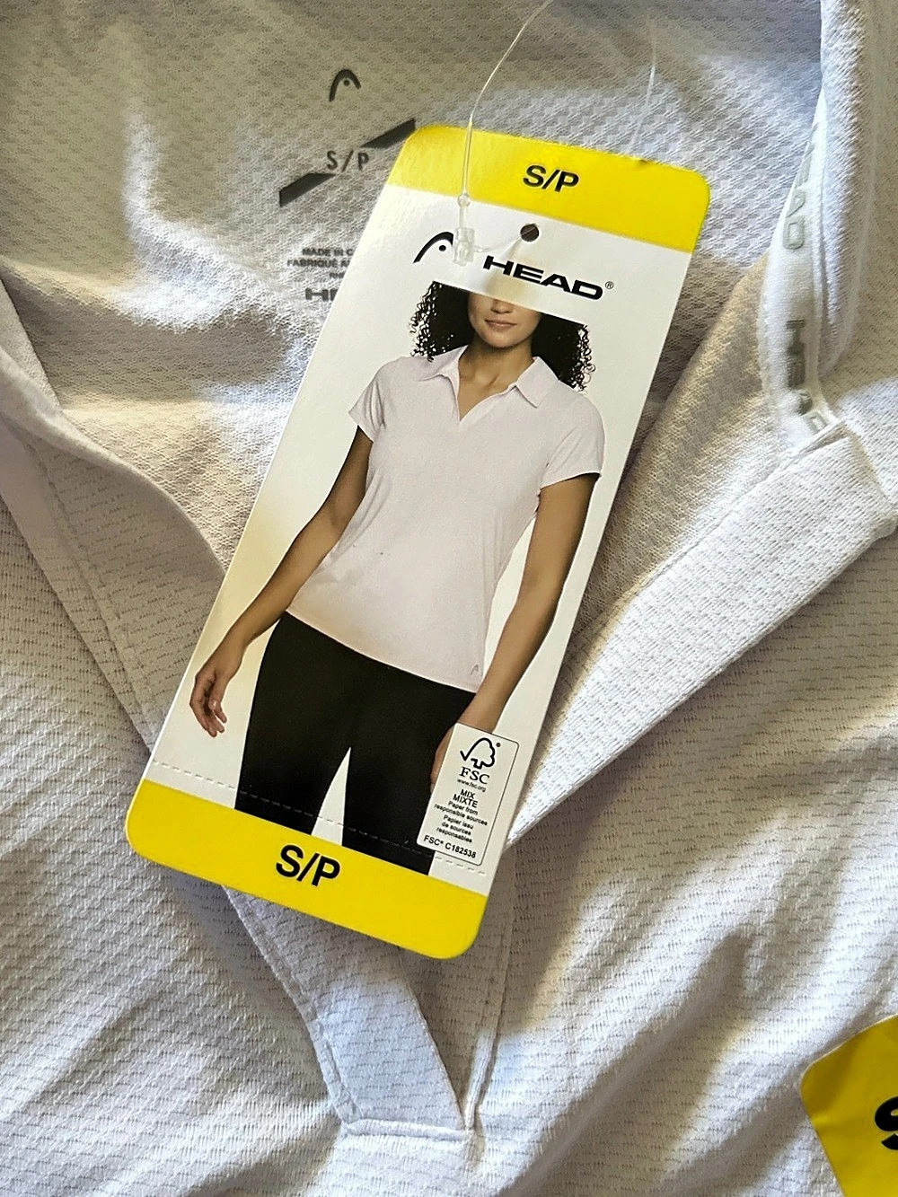 HEAD Women's Short Sleeve Top White Small NWT